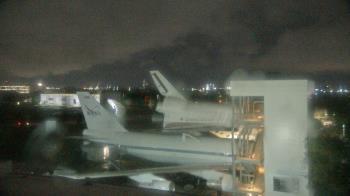 Weather camera view of Space Center Houston.