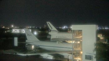 Weather camera view of Space Center Houston.