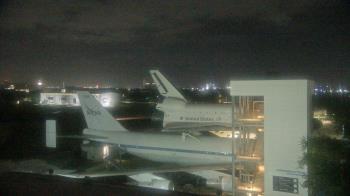 Weather camera view of Space Center Houston.