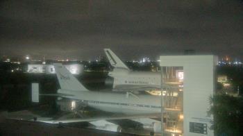 Weather camera view of Space Center Houston.