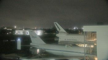 Weather camera view of Space Center Houston.