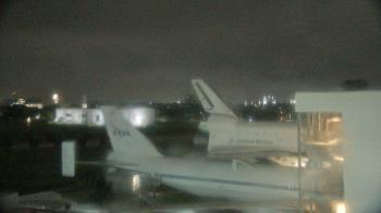 Weather camera view of Space Center Houston.