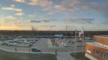 Weather camera view of Hall High School.