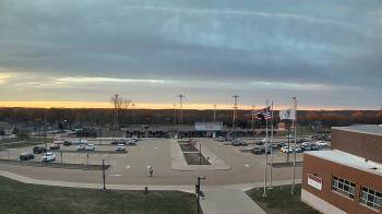 Weather camera view of Hall High School.