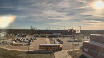 Weather camera view of Hall High School.