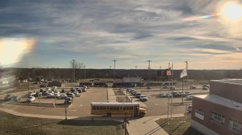 Weather camera view of Hall High School.