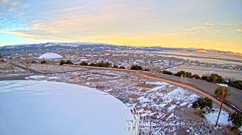 Weather camera view of Round Valley HS 7100 ft elev.