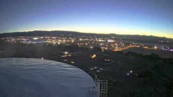 Weather camera view of Round Valley HS 7100 ft elev.