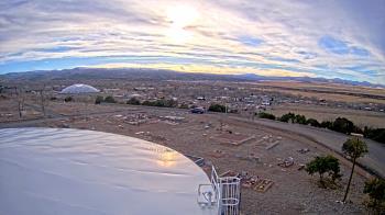 Weather camera view of Round Valley HS 7100 ft elev.