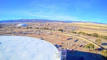 Weather camera view of Round Valley HS 7100 ft elev.