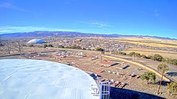 Weather camera view of Round Valley HS 7100 ft elev.