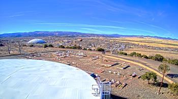 Weather camera view of Round Valley HS 7100 ft elev.