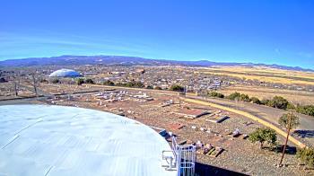 Weather camera view of Round Valley HS 7100 ft elev.