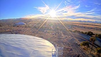 Weather camera view of Round Valley HS 7100 ft elev.