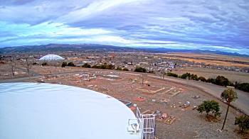 Weather camera view of Round Valley HS 7100 ft elev.