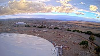 Weather camera view of Round Valley HS 7100 ft elev.