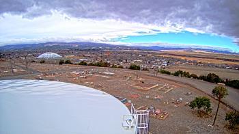Weather camera view of Round Valley HS 7100 ft elev.