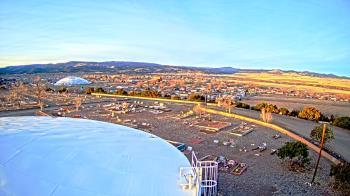 Weather camera view of Round Valley HS 7100 ft elev.