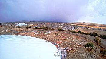 Weather camera view of Round Valley HS 7100 ft elev.