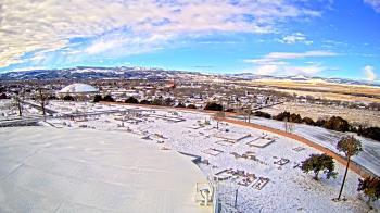 Weather camera view of Round Valley HS 7100 ft elev.
