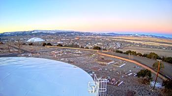 Weather camera view of Round Valley HS 7100 ft elev.