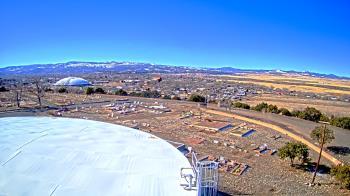 Weather camera view of Round Valley HS 7100 ft elev.