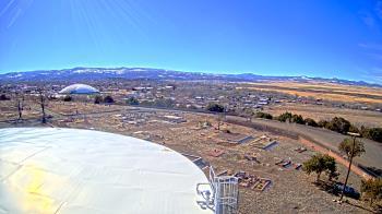 Weather camera view of Round Valley HS 7100 ft elev.