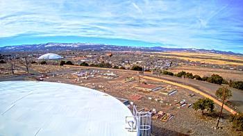 Weather camera view of Round Valley HS 7100 ft elev.