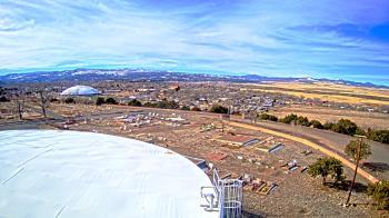 Weather camera view of Round Valley HS 7100 ft elev.