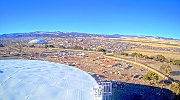 Weather camera view of Round Valley HS 7100 ft elev.