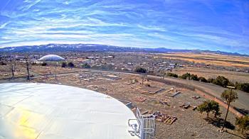 Weather camera view of Round Valley HS 7100 ft elev.