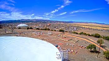Weather camera view of Round Valley HS 7100 ft elev.