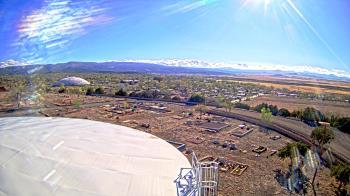 Weather camera view of Round Valley HS 7100 ft elev.