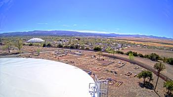 Weather camera view of Round Valley HS 7100 ft elev.