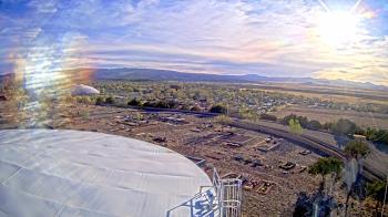 Weather camera view of Round Valley HS 7100 ft elev.