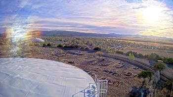 Weather camera view of Round Valley HS 7100 ft elev.