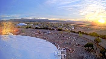 Weather camera view of Round Valley HS 7100 ft elev.