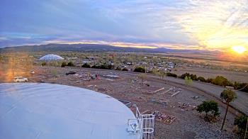 Weather camera view of Round Valley HS 7100 ft elev.