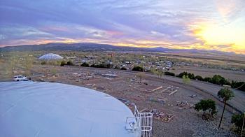 Weather camera view of Round Valley HS 7100 ft elev.