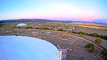 Weather camera view of Round Valley HS 7100 ft elev.