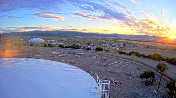 Weather camera view of Round Valley HS 7100 ft elev.