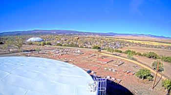 Weather camera view of Round Valley HS 7100 ft elev.