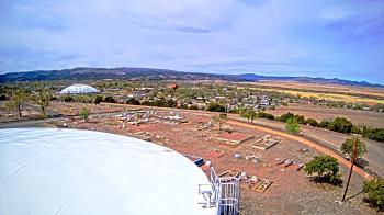 Weather camera view of Round Valley HS 7100 ft elev.