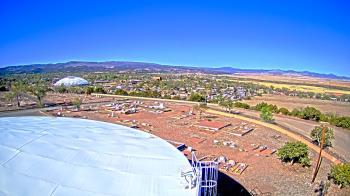 Weather camera view of Round Valley HS 7100 ft elev.