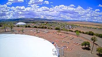 Weather camera view of Round Valley HS 7100 ft elev.
