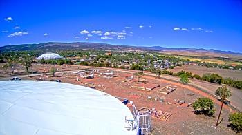 Weather camera view of Round Valley HS 7100 ft elev.