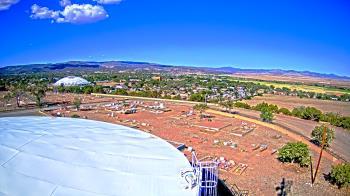 Weather camera view of Round Valley HS 7100 ft elev.