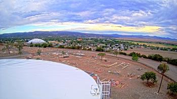 Weather camera view of Round Valley HS 7100 ft elev.