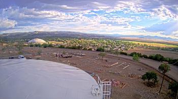 Weather camera view of Round Valley HS 7100 ft elev.