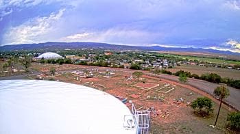 Weather camera view of Round Valley HS 7100 ft elev.